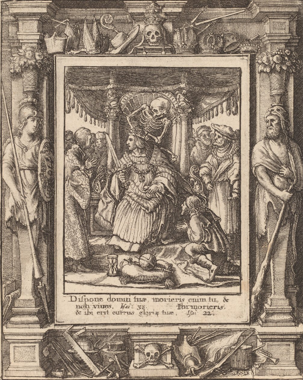 Cesarz, 1651. autorstwa Wenceslaus Hollar