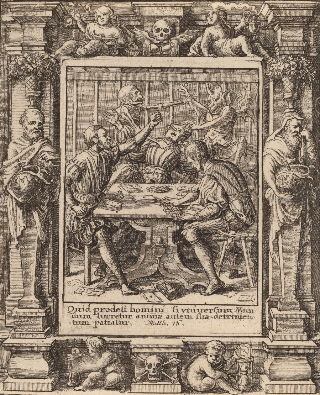 Gracze, 1651. autorstwa Wenceslaus Hollar