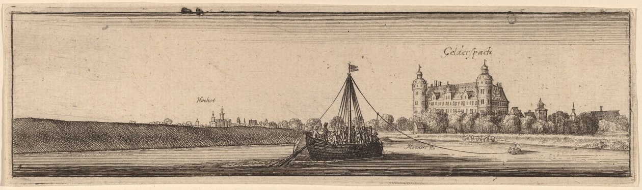 Gelderszpach, ok. 16321636. autorstwa Wenceslaus Hollar