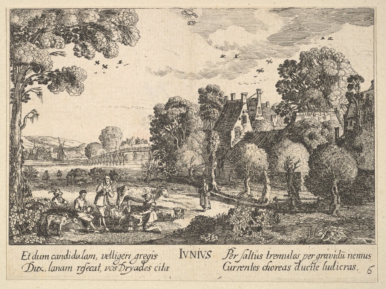1628-29 czerwca. autorstwa Wenceslaus Hollar