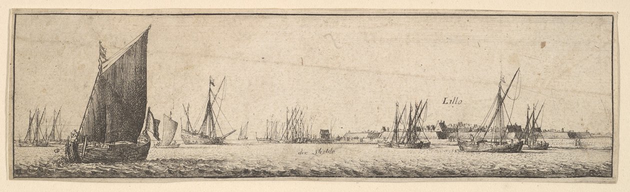 Lillo, 1642-44. autorstwa Wenceslaus Hollar