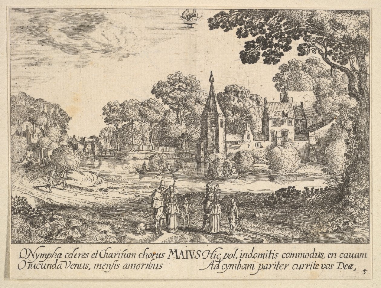 1628-29 maja. autorstwa Wenceslaus Hollar
