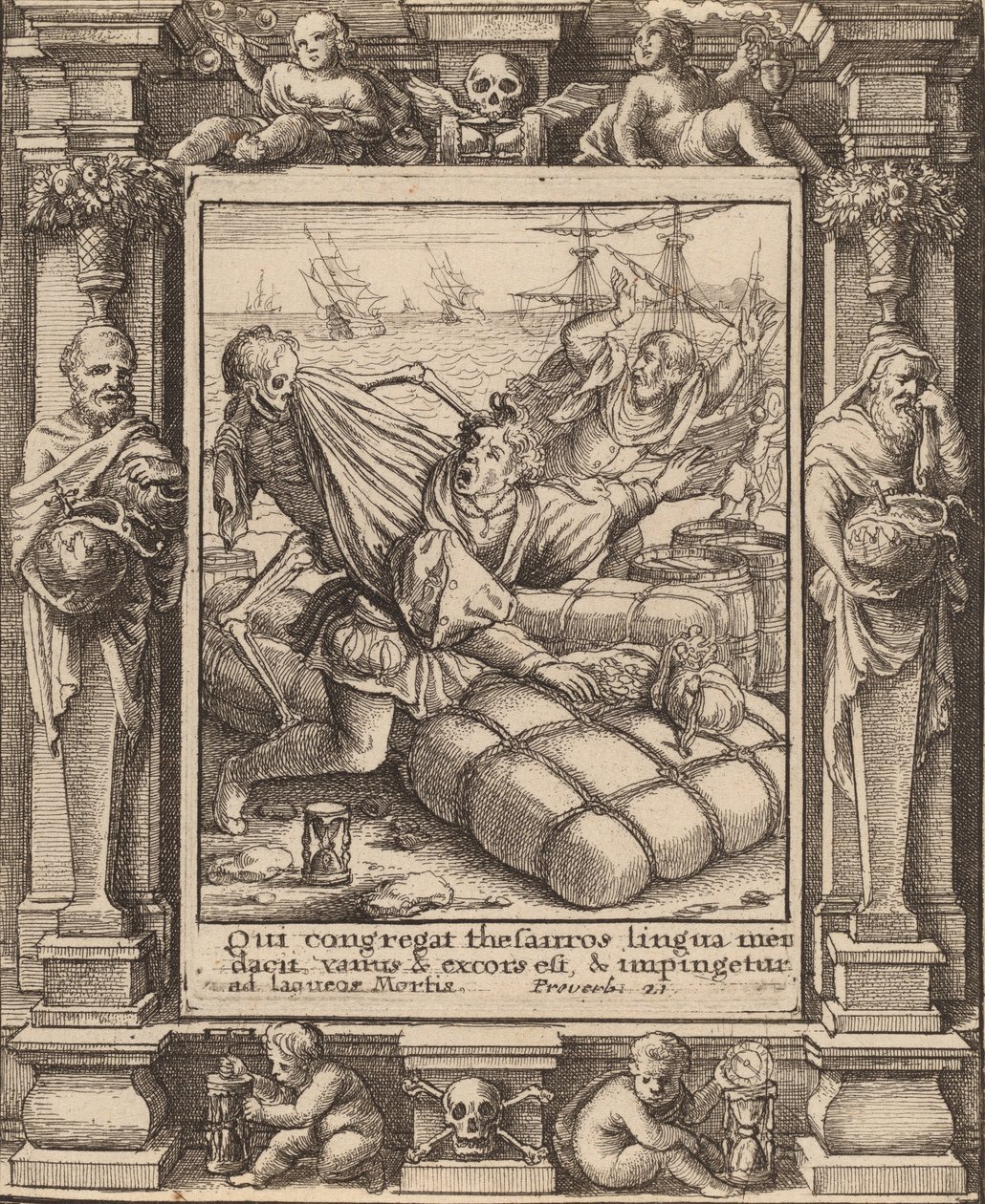 Kupiec, 1651. autorstwa Wenceslaus Hollar