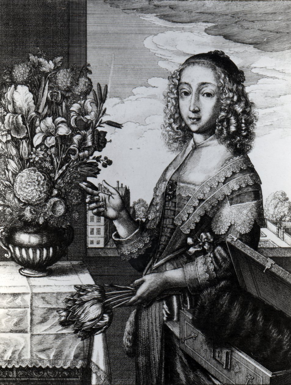 Wiosna, 1641 autorstwa Wenceslaus Hollar