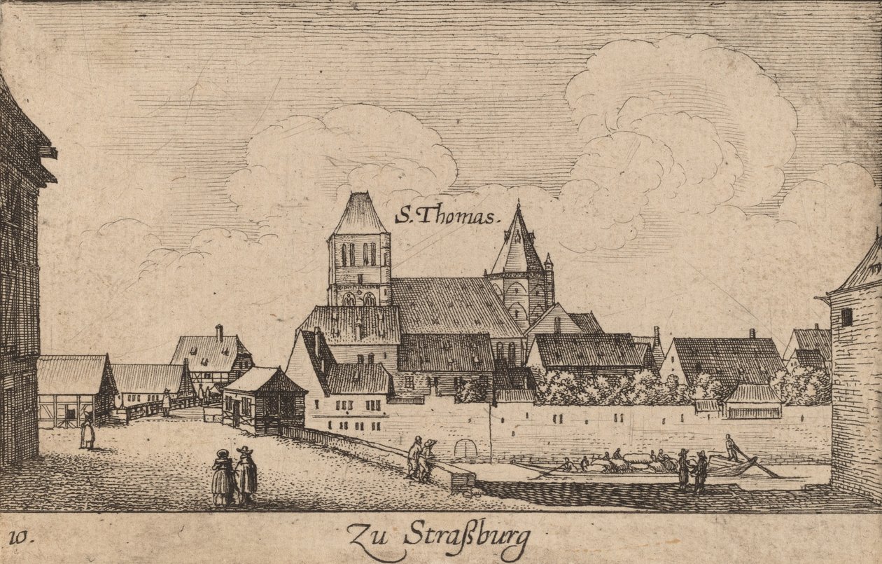 Strasburg, 1635. autorstwa Wenceslaus Hollar