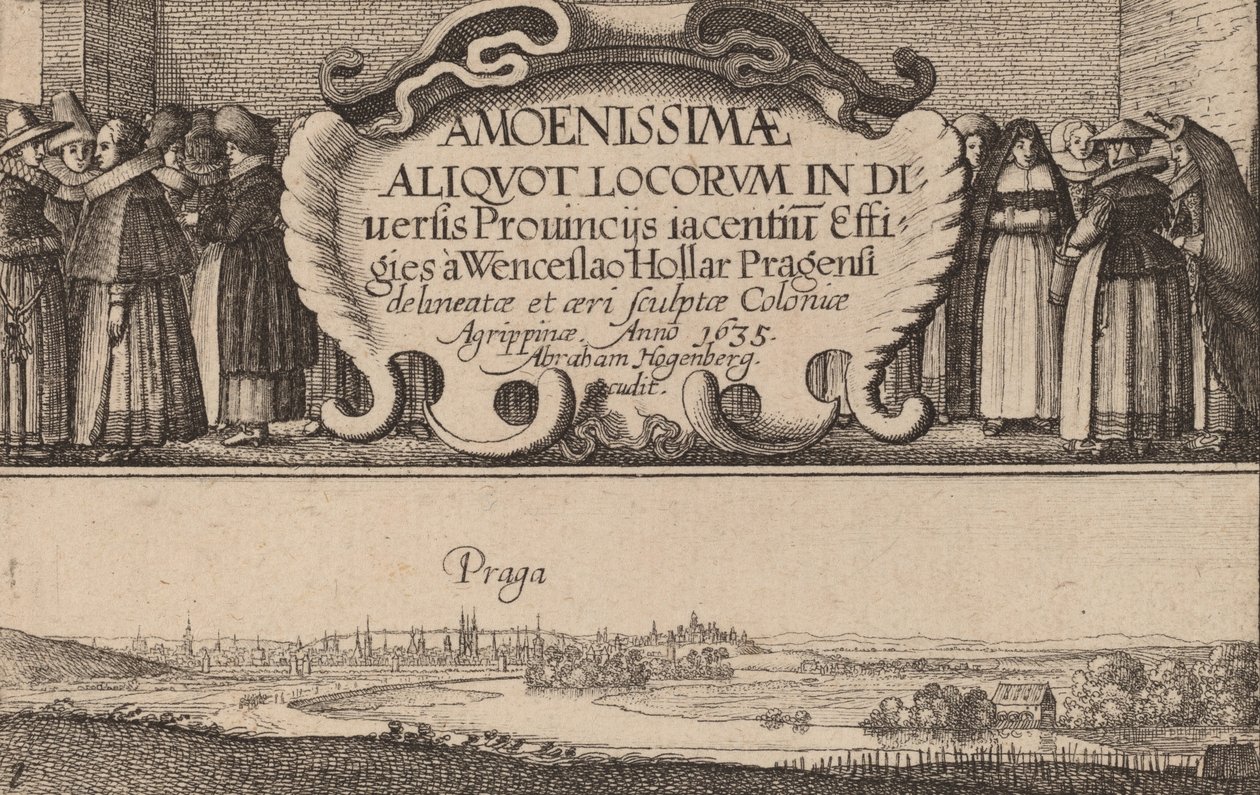 Strona tytułowa, 1635. autorstwa Wenceslaus Hollar