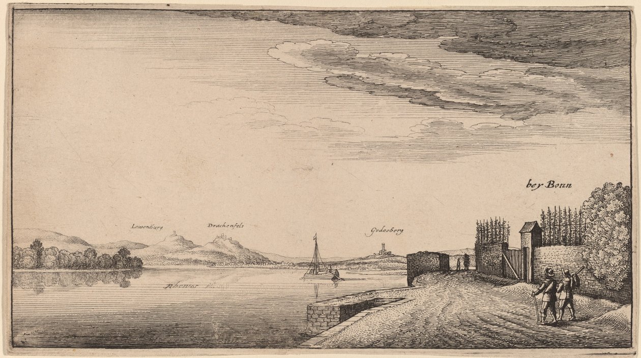 Widok na Lewenberg autorstwa Wenceslaus Hollar