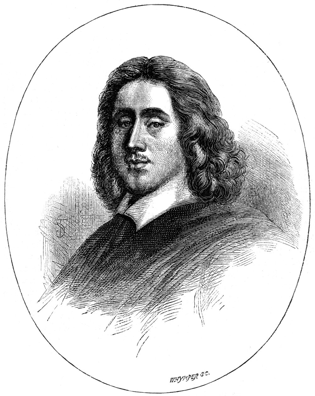 Sir Henry Vane, angielski mąż stanu z XVII wieku, ok. 1880 r. autorstwa Whymper