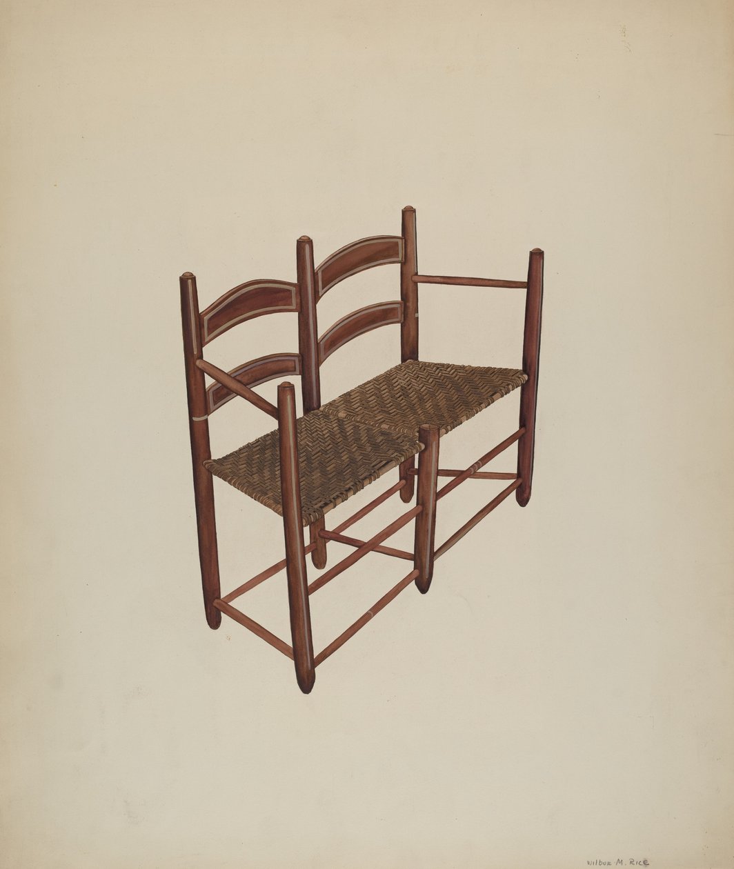Krzesło Wołu, ok. 1939. autorstwa Wilbur M Rice