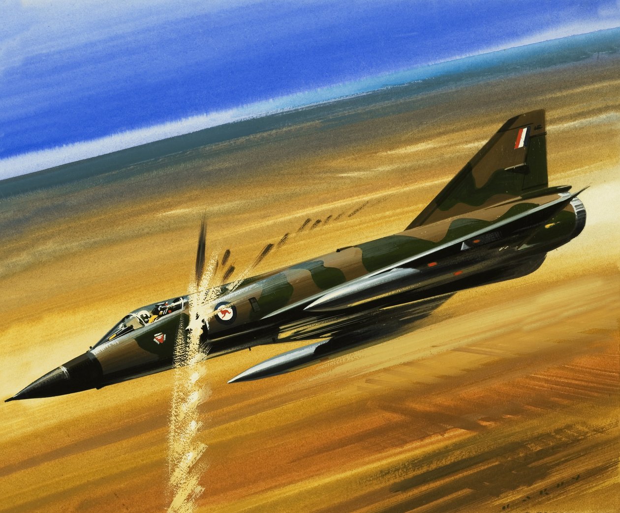 Into the Blue: Ricochet! autorstwa Wilf (20th century) Hardy