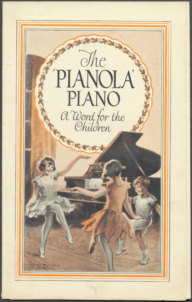 Eolska Firma Pianolas, lata 20. autorstwa Wilfred Fryer