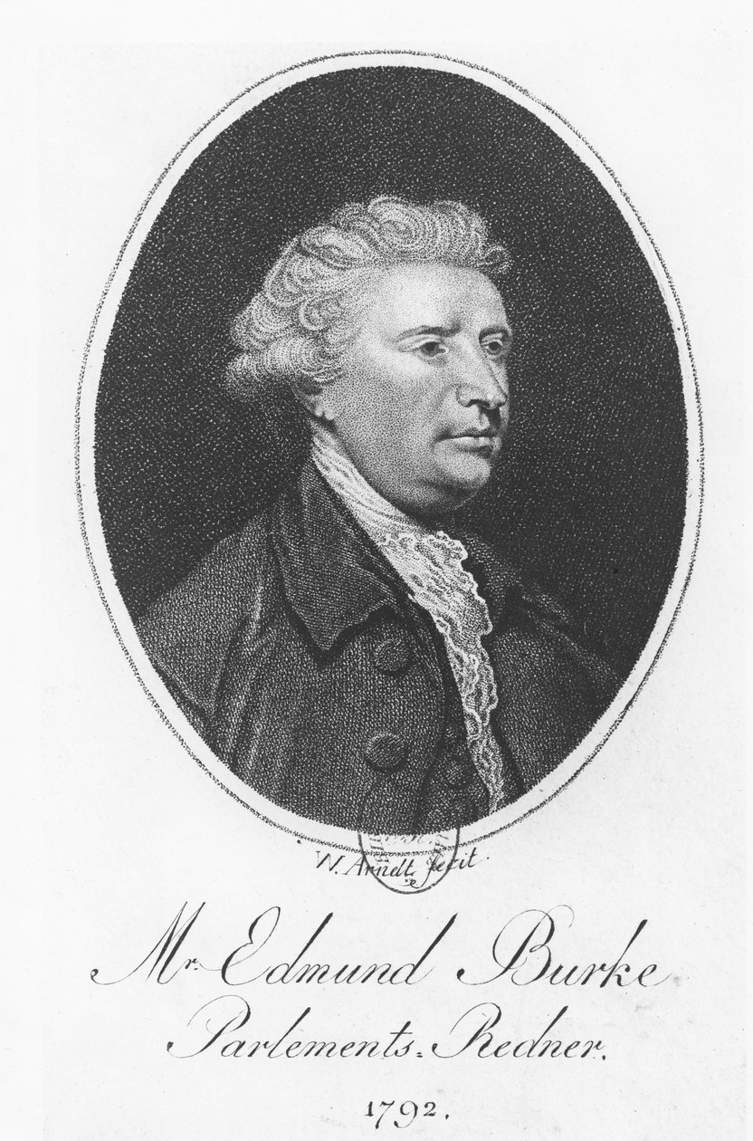 Edmund Burke autorstwa Wilhelm Arndt