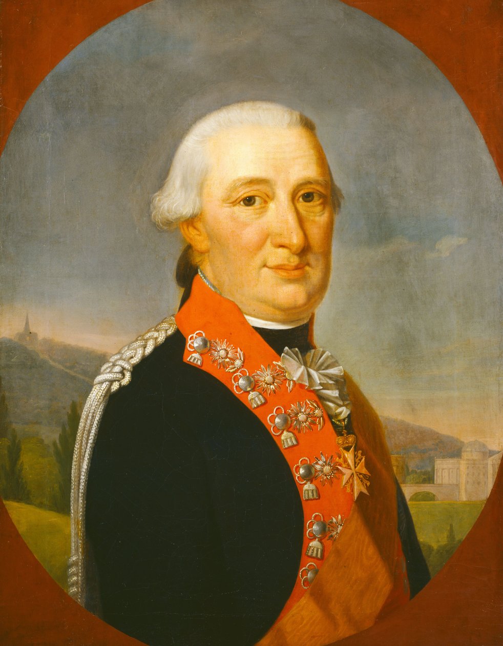 Wilhelm I, elektor Hesji autorstwa Wilhelm  Böttner