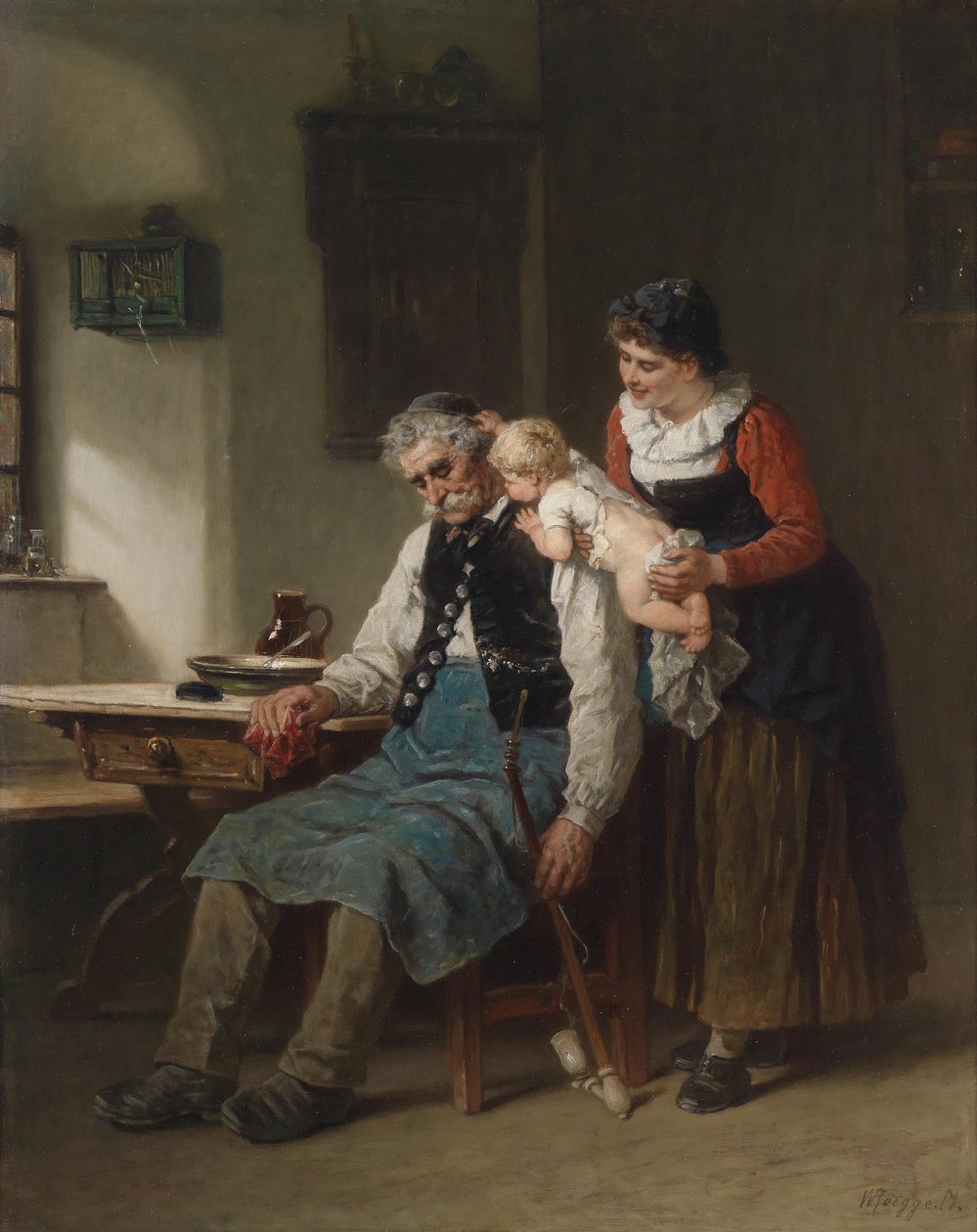 Kochanie dziadka autorstwa Wilhelm Roegge