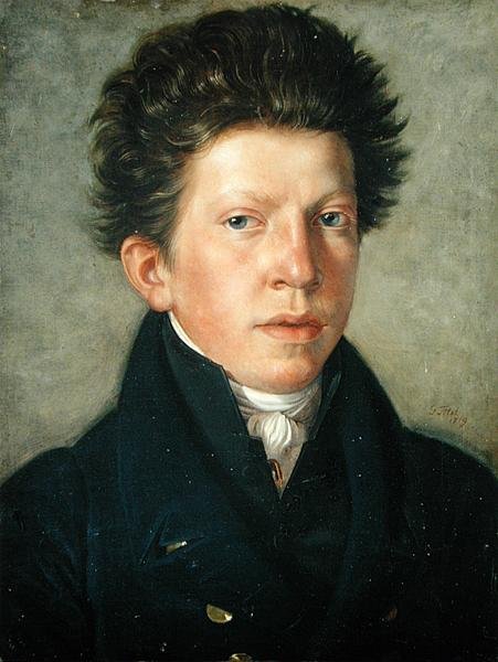Karl von Bergen (1794-1835), 1819 autorstwa Wilhelm Titel