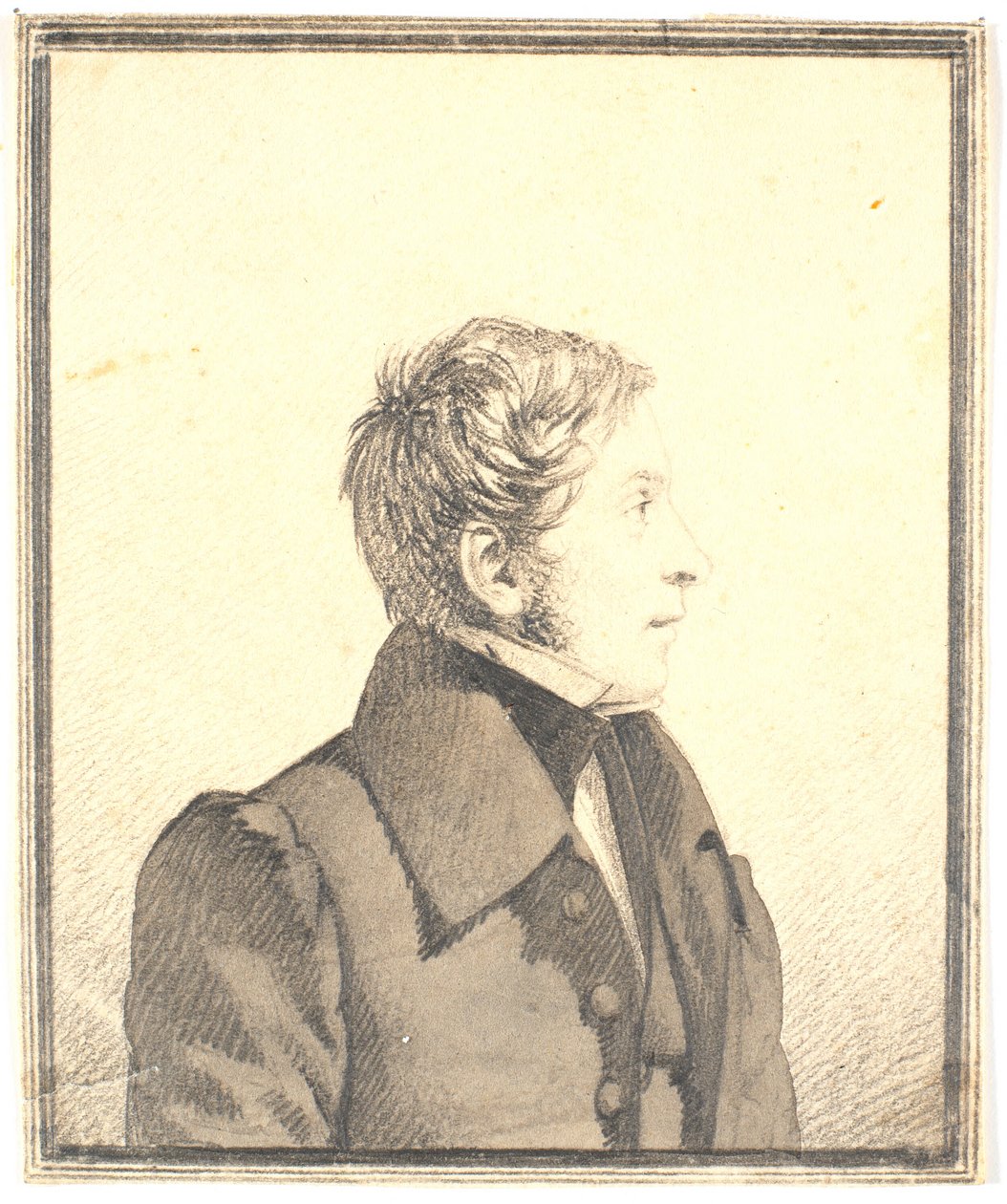 Portret radnego stanu Michaela Raffenberga autorstwa Wilhelm Bendz