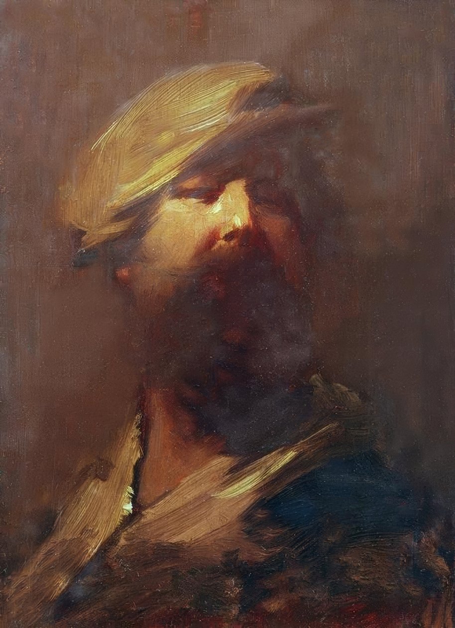 Autoportret autorstwa Wilhelm Busch