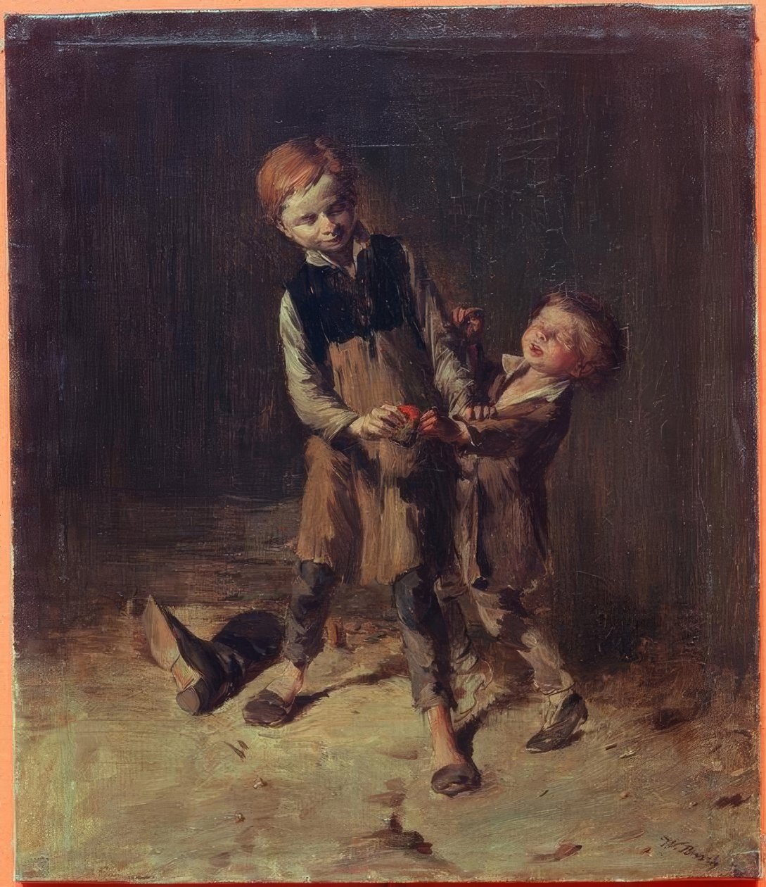 W.Busch, bójka dwóch szewców .. autorstwa Wilhelm Busch