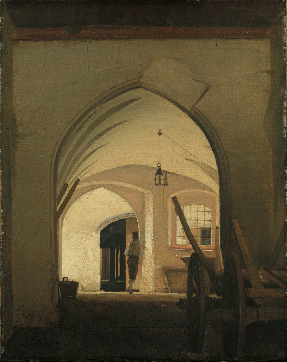 Wozownia, Partenkirchen autorstwa Wilhelm Ferdinand Bendz