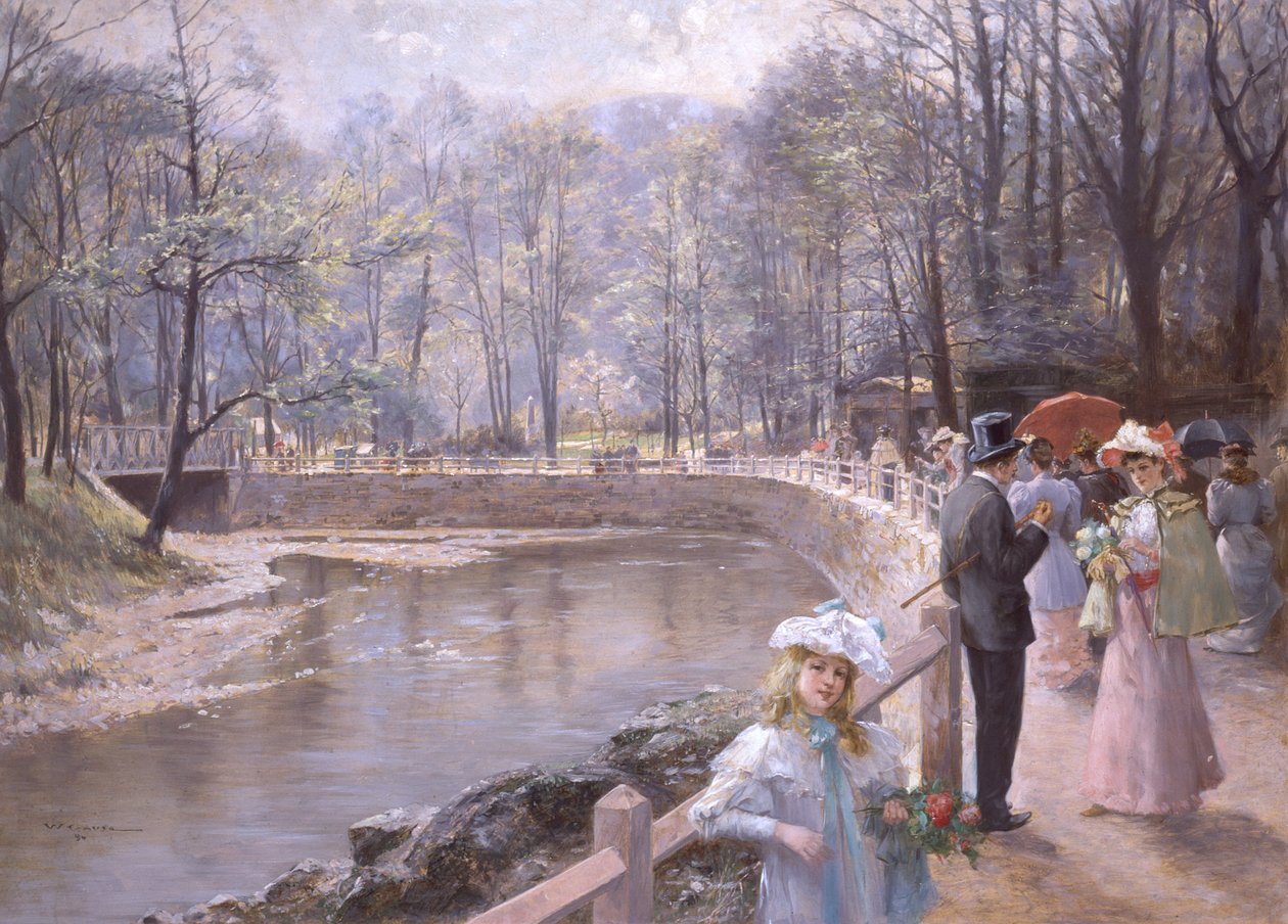 An der Tepl (wzdłuż rzeki Teplá) autorstwa Wilhelm Gause