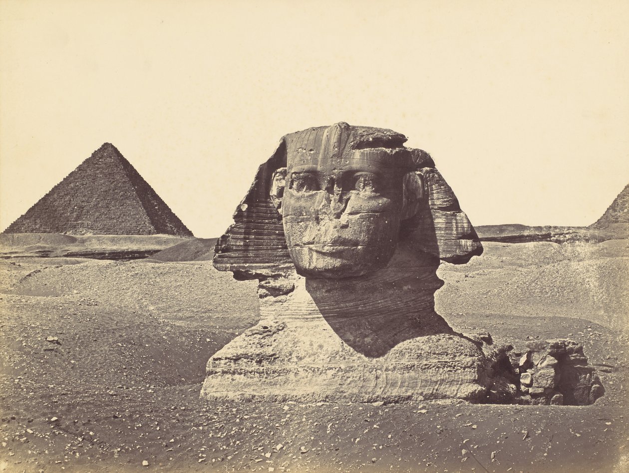 Szef Sfinksa, ca. 1860. autorstwa Wilhelm Hammerschmidt