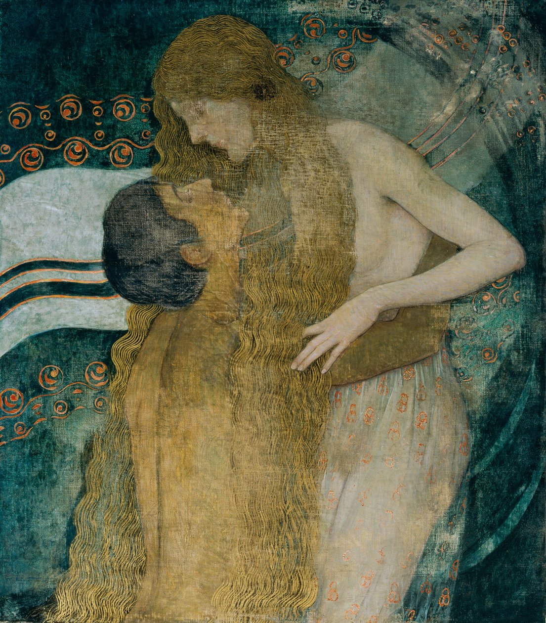 Uścisk, c. 1905. autorstwa Wilhelm List