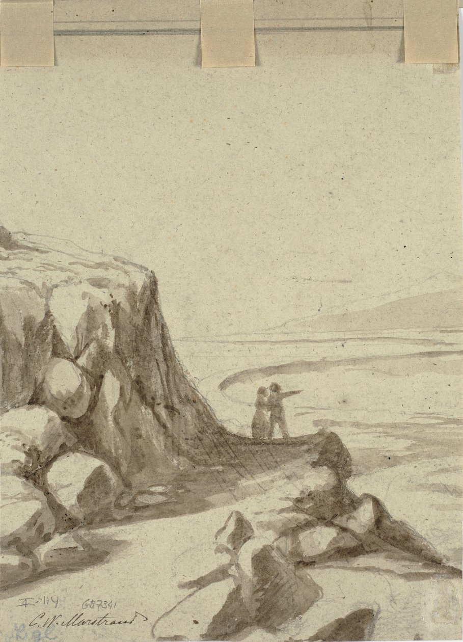 Sklep scena autorstwa Wilhelm Marstrand