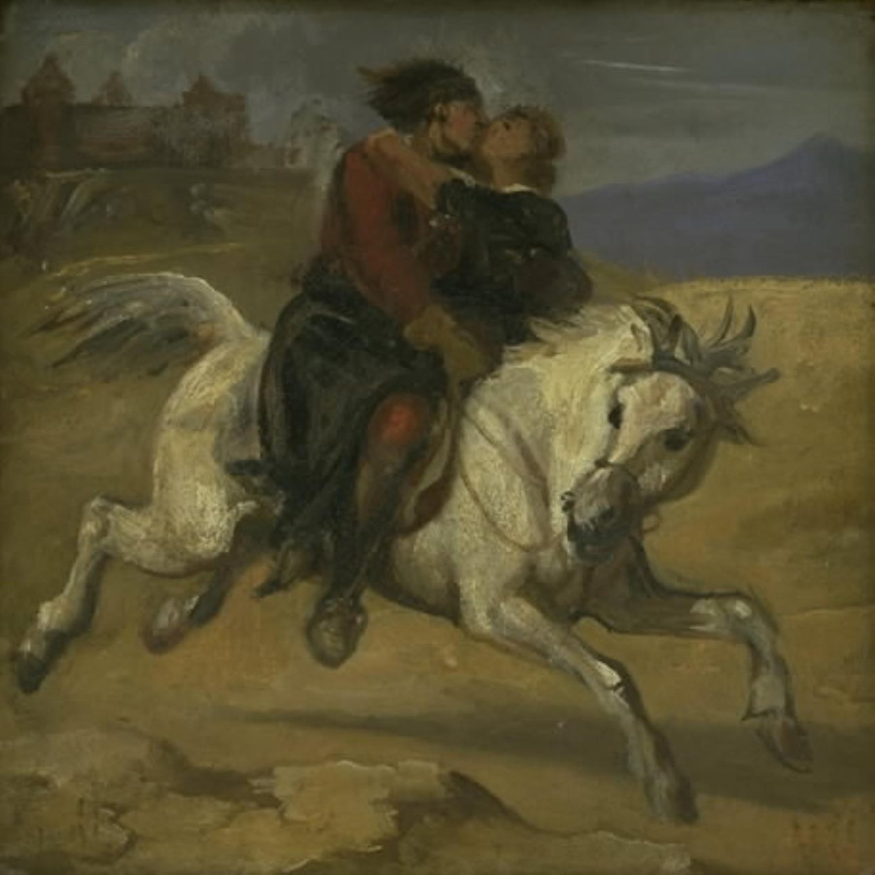 Scena porwania autorstwa Wilhelm Marstrand