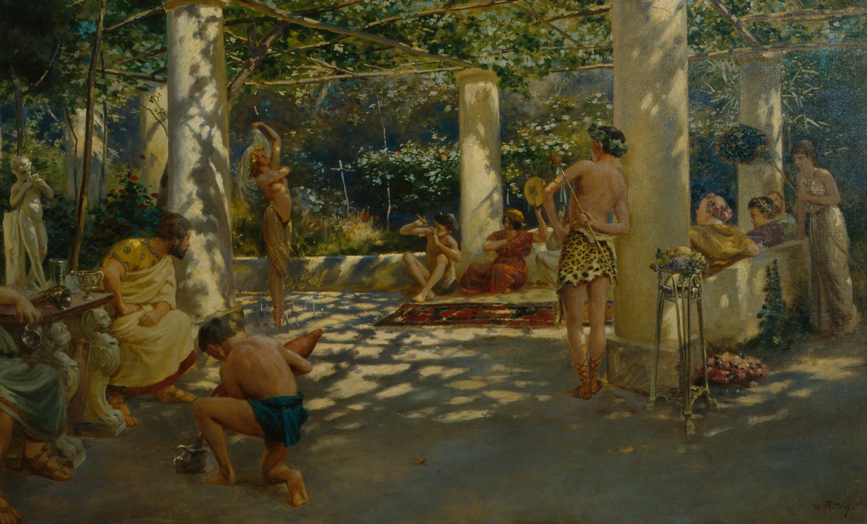 Scena rzymska autorstwa Wilhelm Peters