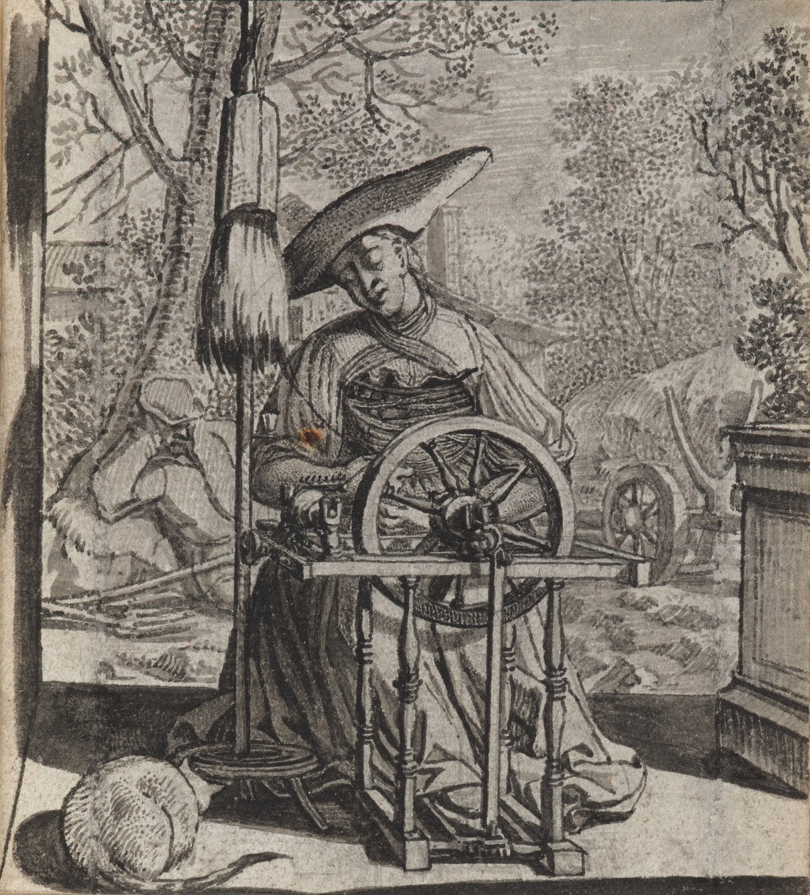 Błazen Lazy Service-Messenger autorstwa Wilhelm Stettler