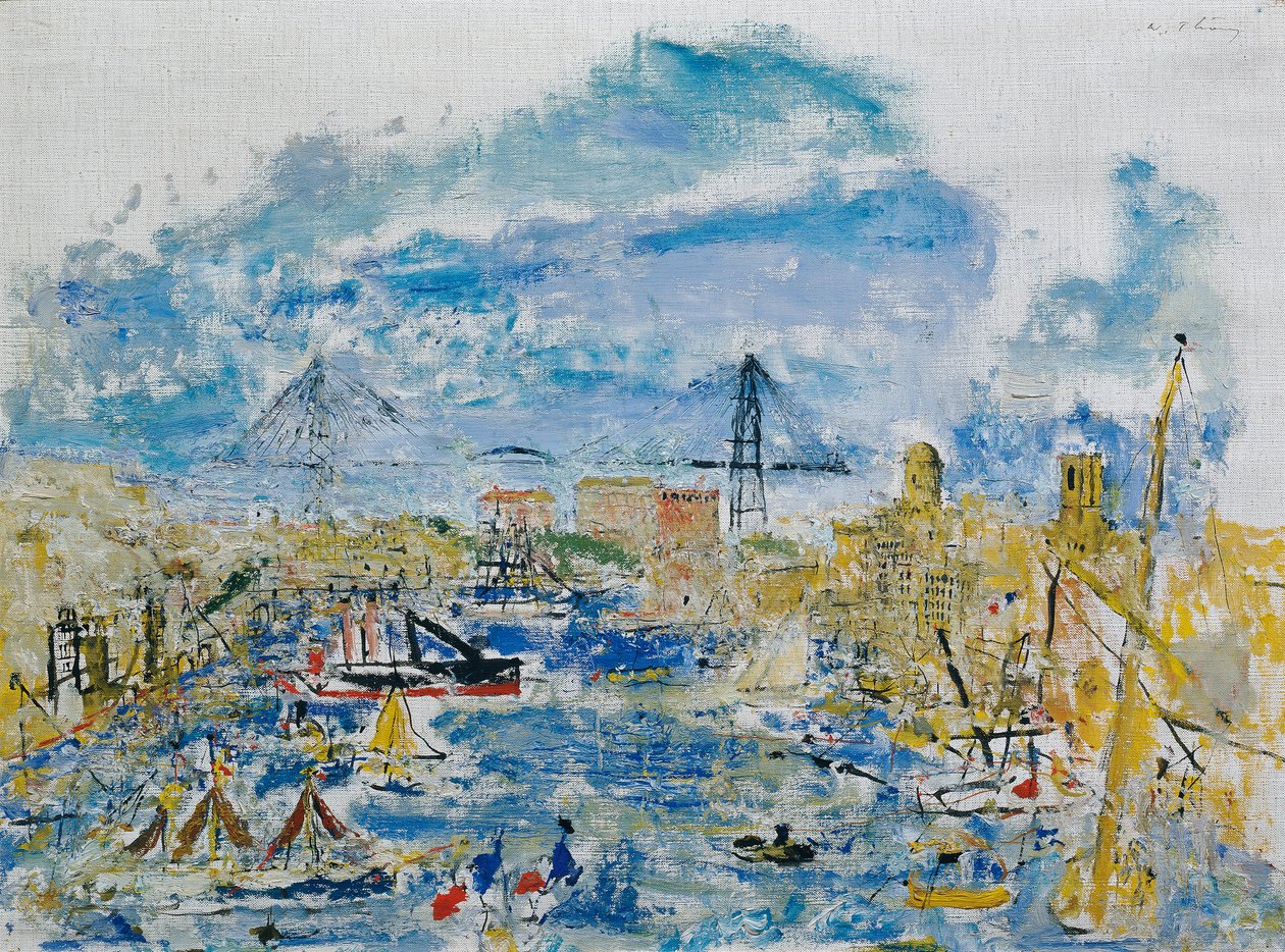 Port w Marsylii autorstwa Wilhelm Thöny