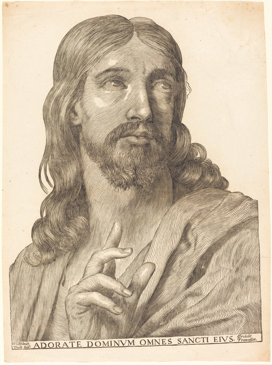 Chrystus w połowie długości autorstwa Wilhelm Traut