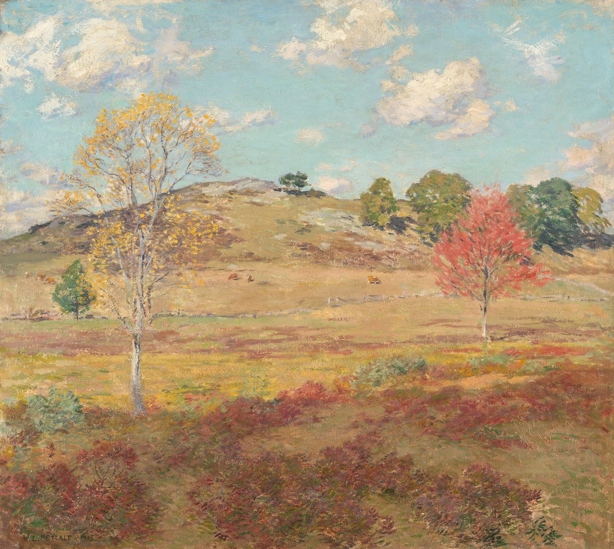 Wczesna jesień autorstwa Willard Leroy Metcalf