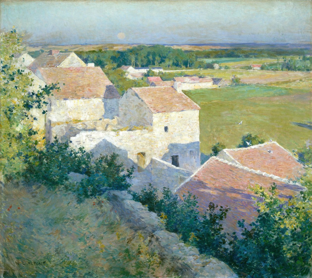 Zmierzch Środka Letniego, ok. godz. 1890. autorstwa Willard Leroy Metcalf