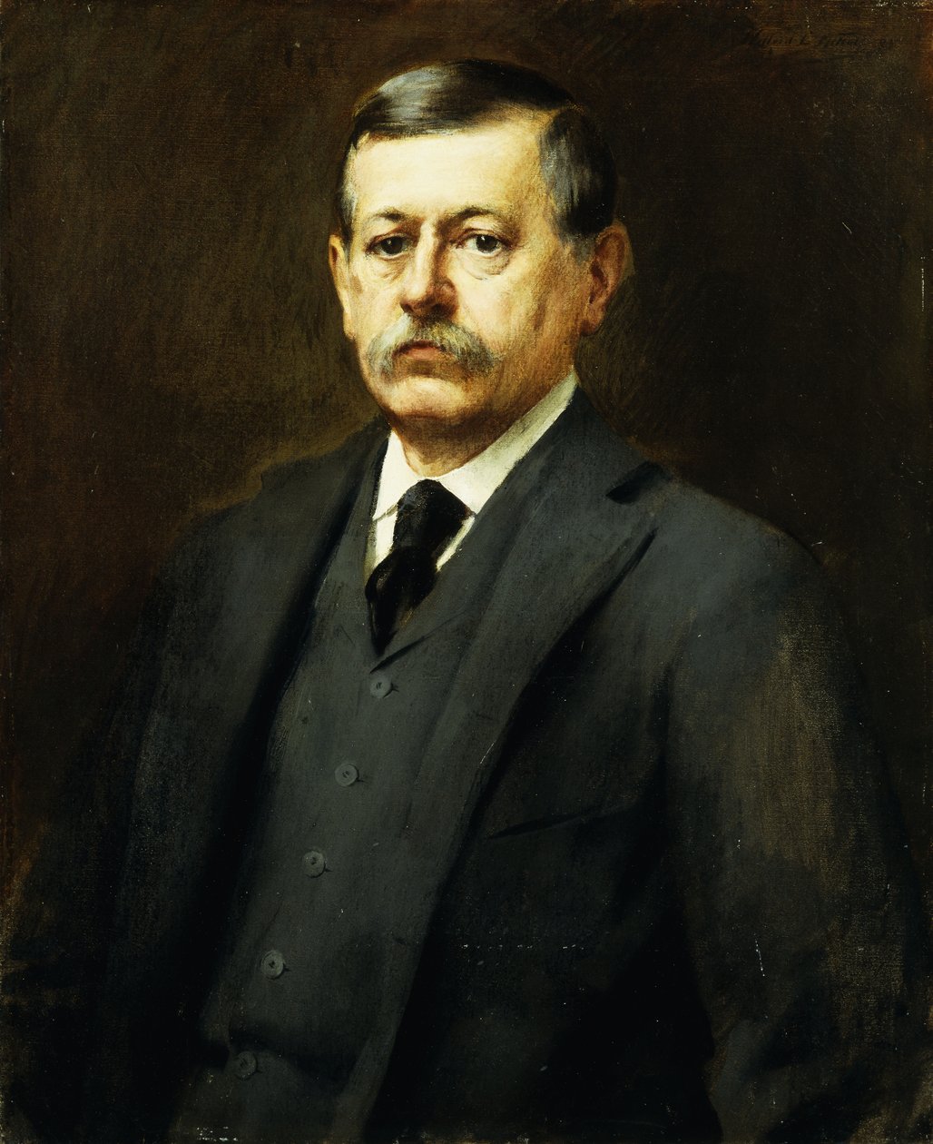 Portret Pattersona, 1895 autorstwa Willard Leroy Metcalf