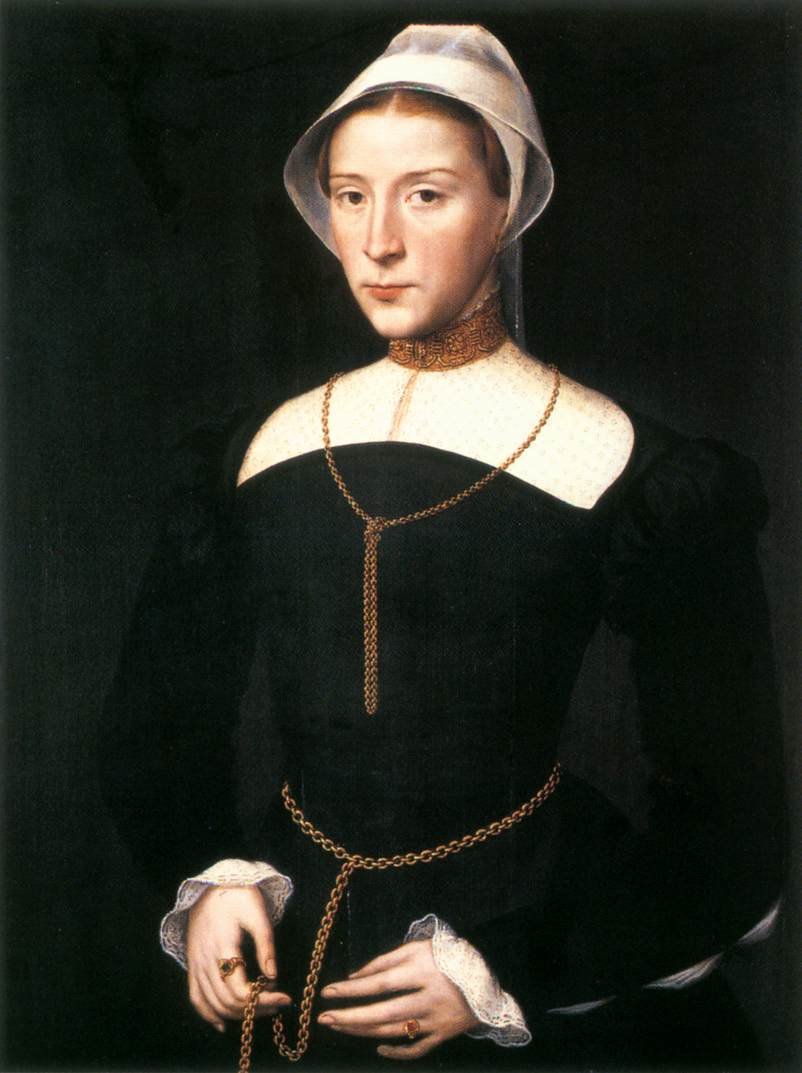 Portret damy autorstwa Willem Key