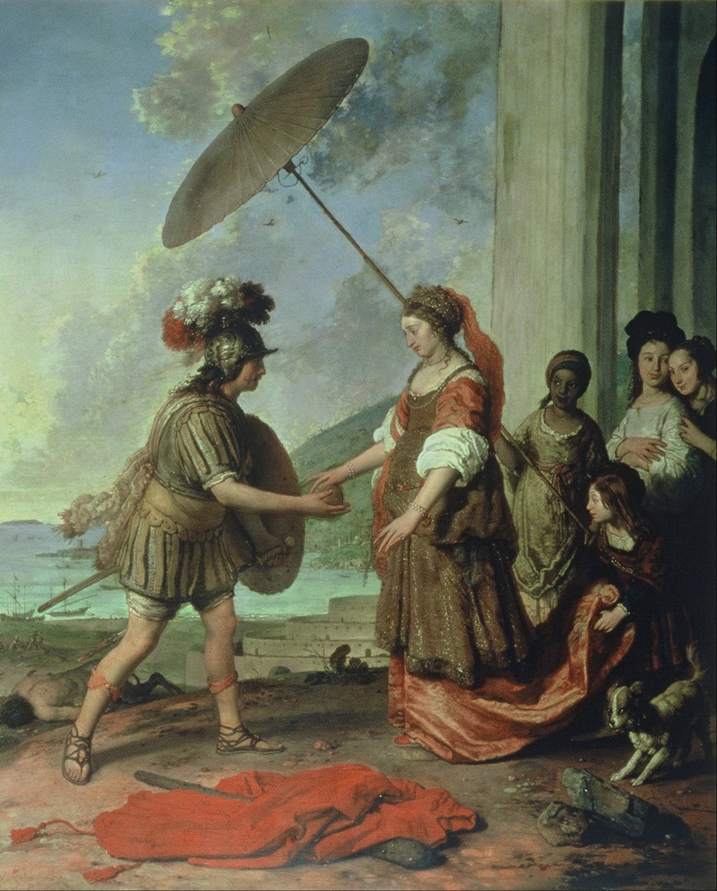 Tezeusz i Ariadna autorstwa Willem Strijcker