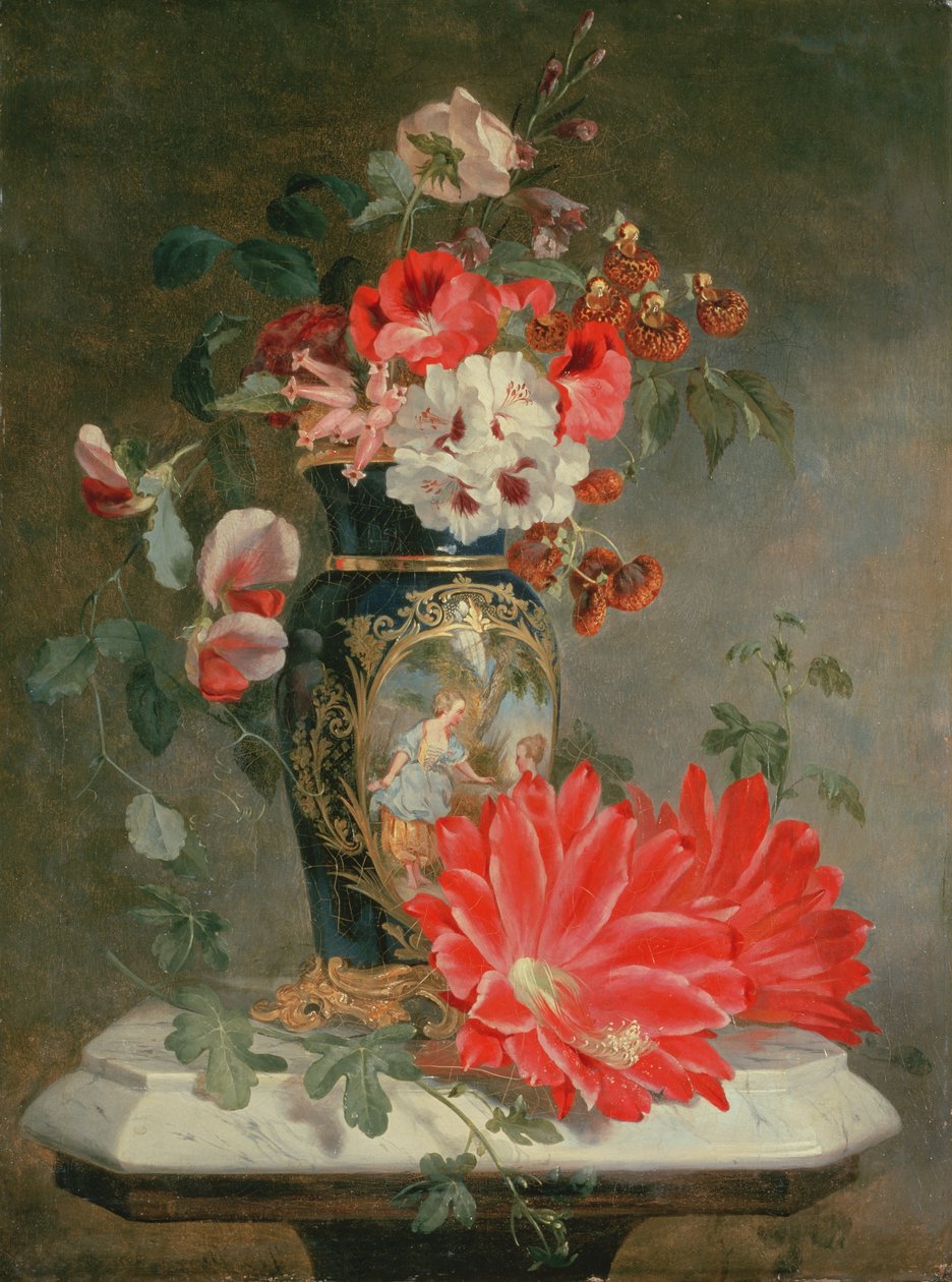 Kwiaty Martwa Natura autorstwa Willem van Leen