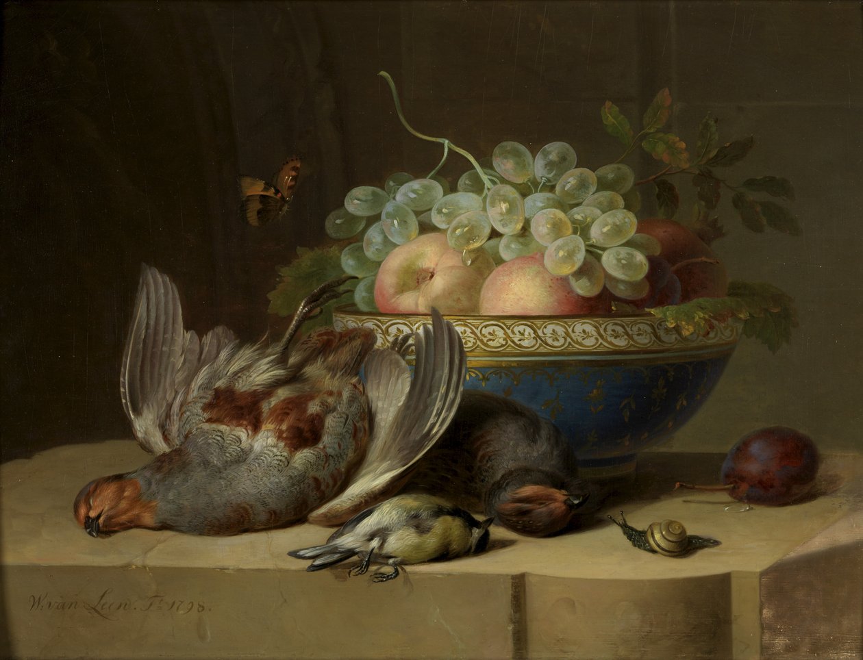 Martwa natura autorstwa Willem van Leen
