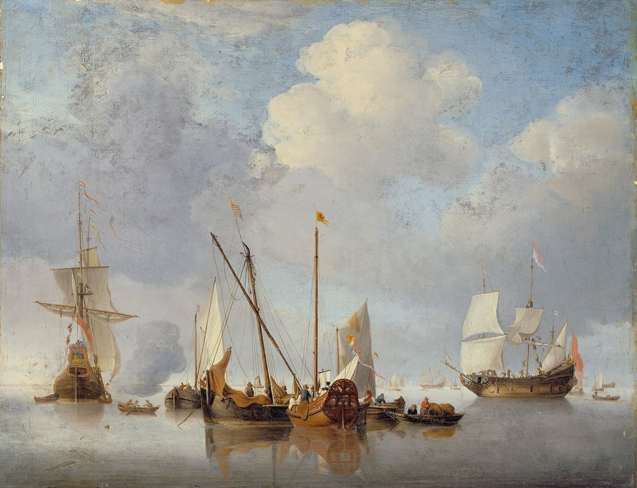 Spokój autorstwa Willem van de Velde the Younger