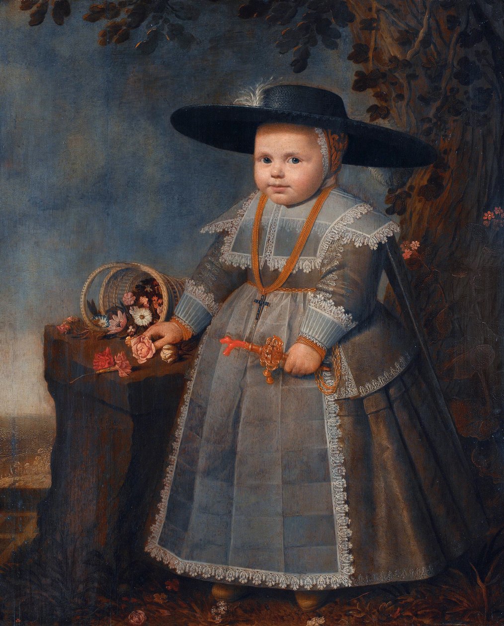 Portret chłopca autorstwa Willem van der Vliet