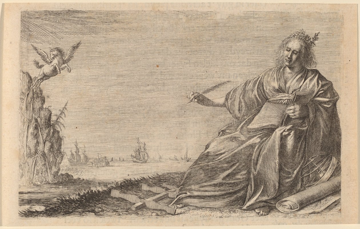 Muza poezji autorstwa Willem Basse
