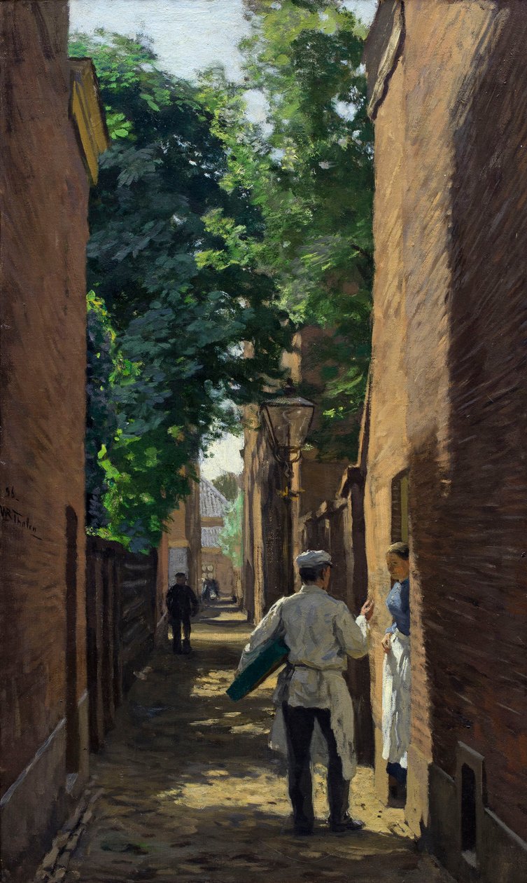 Aleja, 1896. autorstwa Willem Bastiaan Tholen