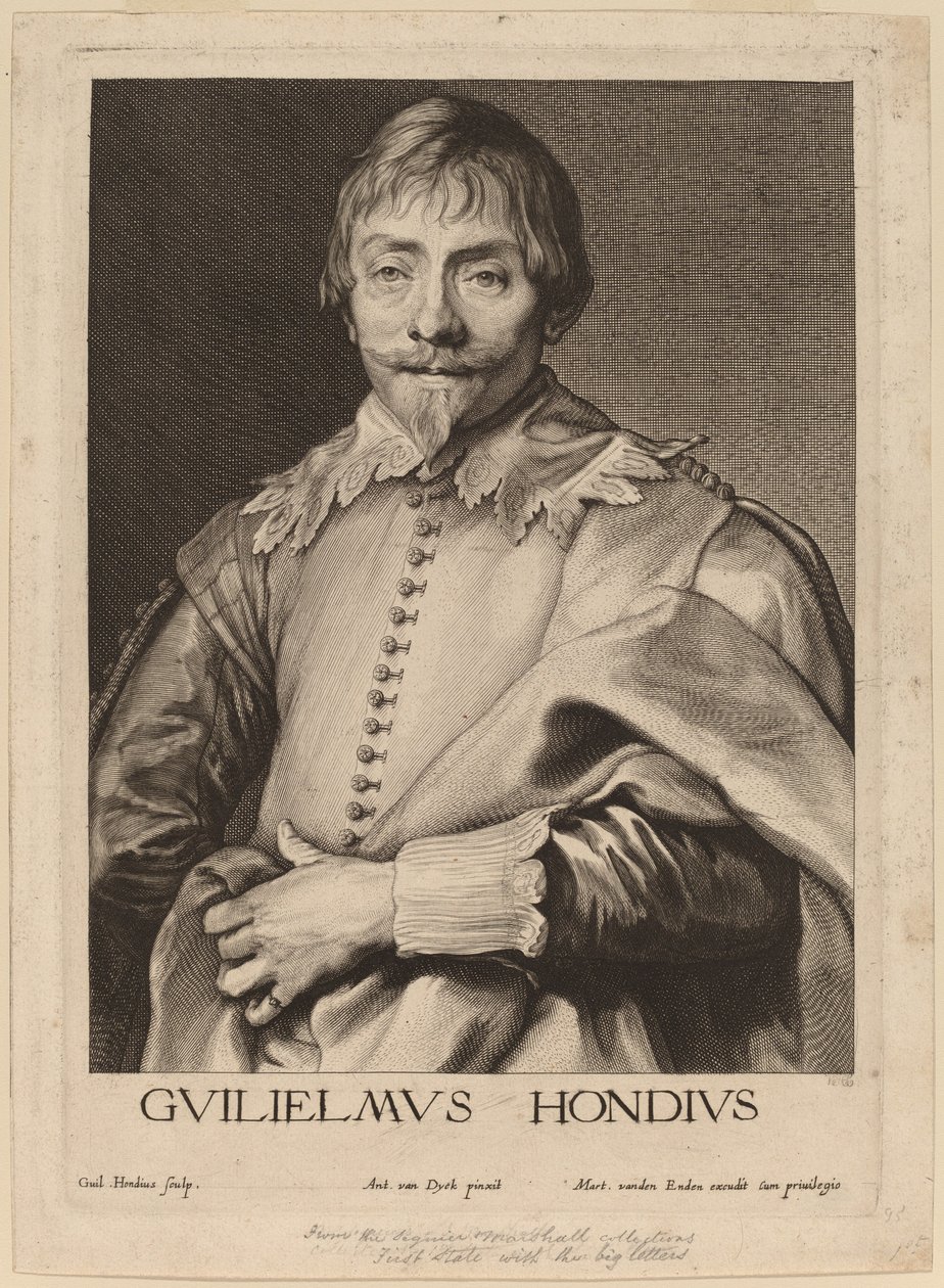 Willem Hondius autorstwa Willem Hondius after Sir Anthony van Dyck