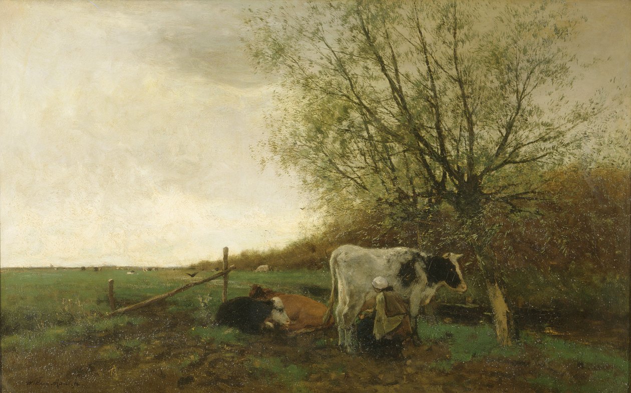 Czas udoju autorstwa Willem Maris