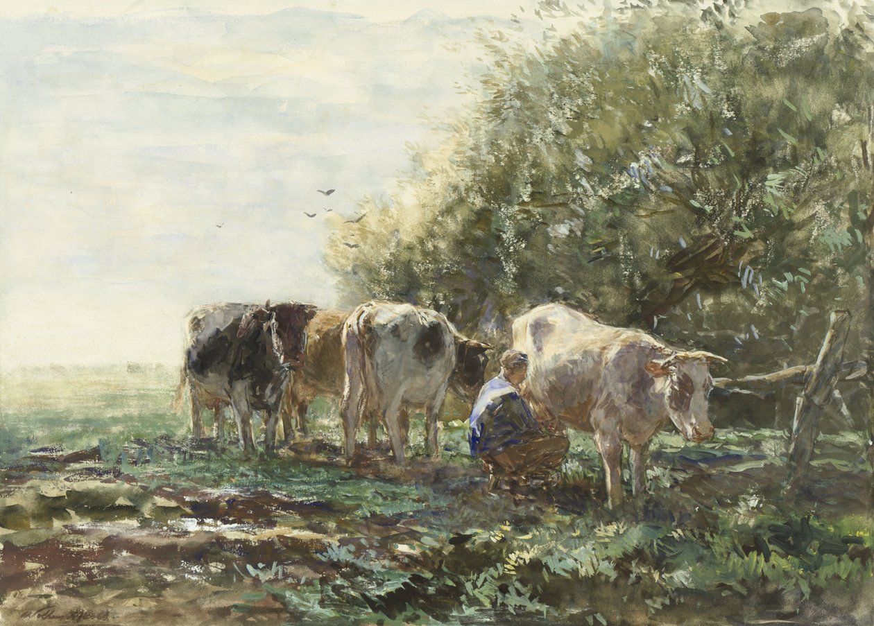 Dojarka autorstwa Willem Maris