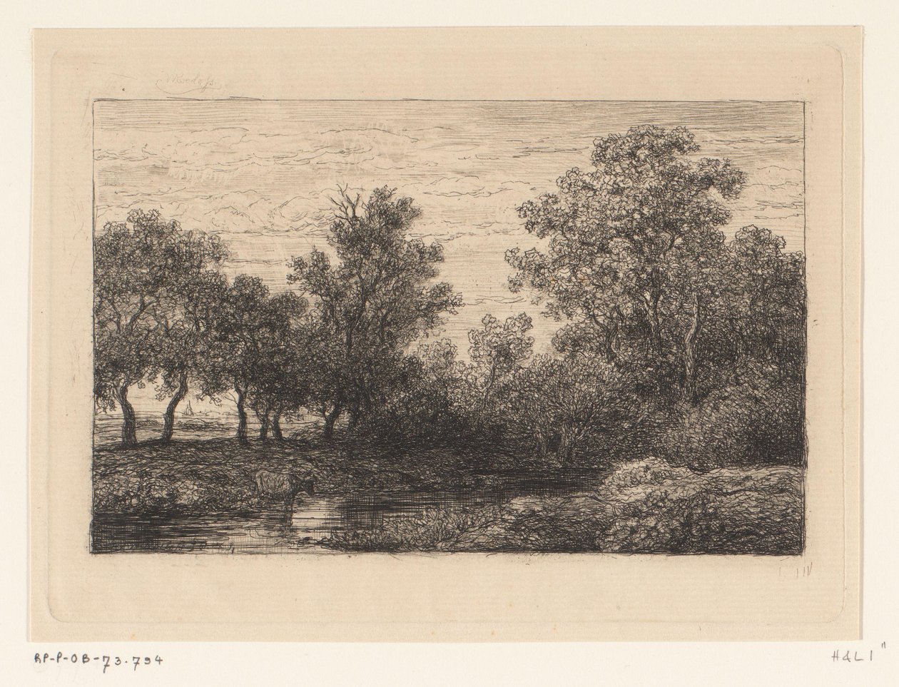 Beek autorstwa Willem Roelofs (I)