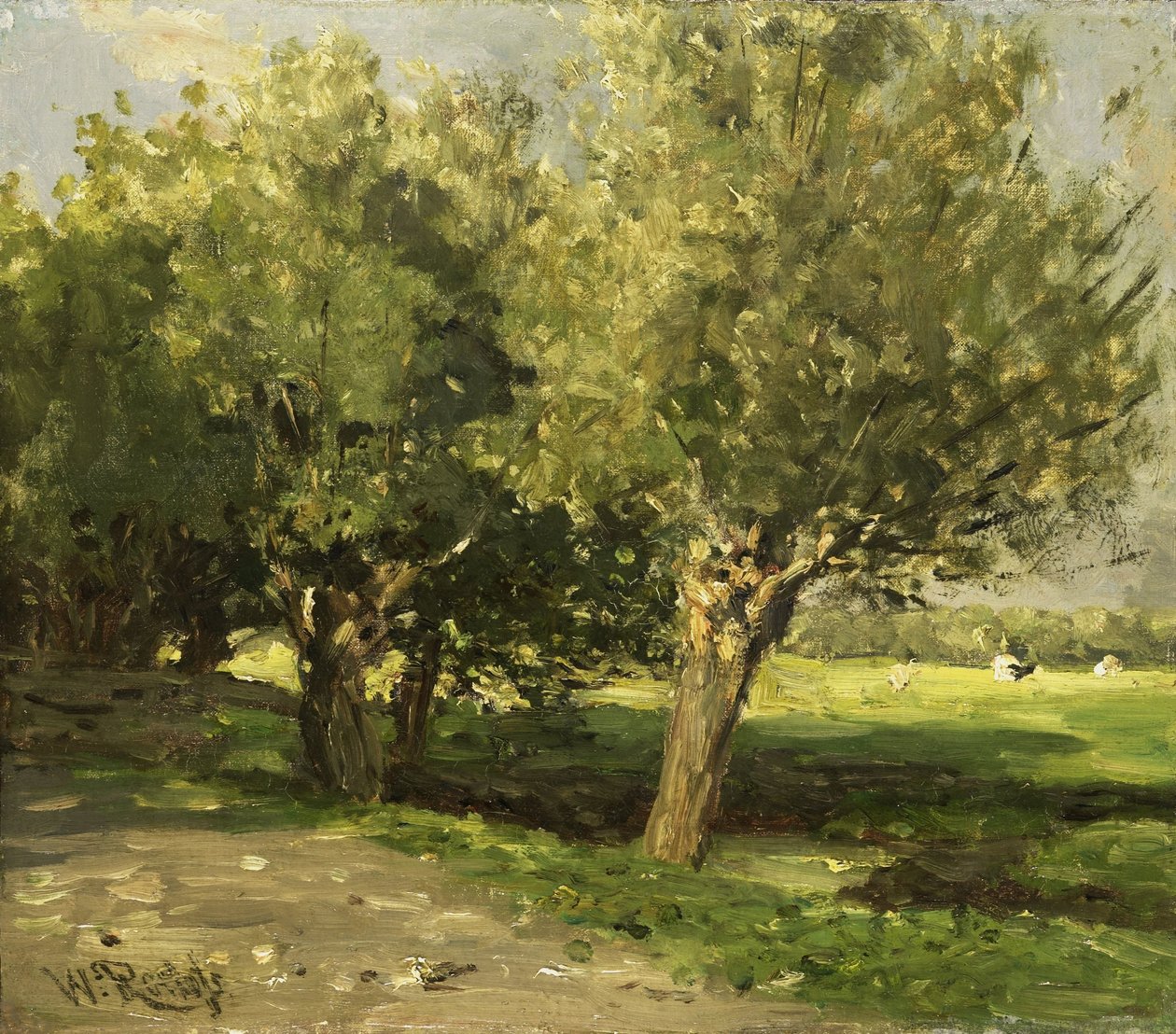 Wierzby autorstwa Willem Roelofs (I)