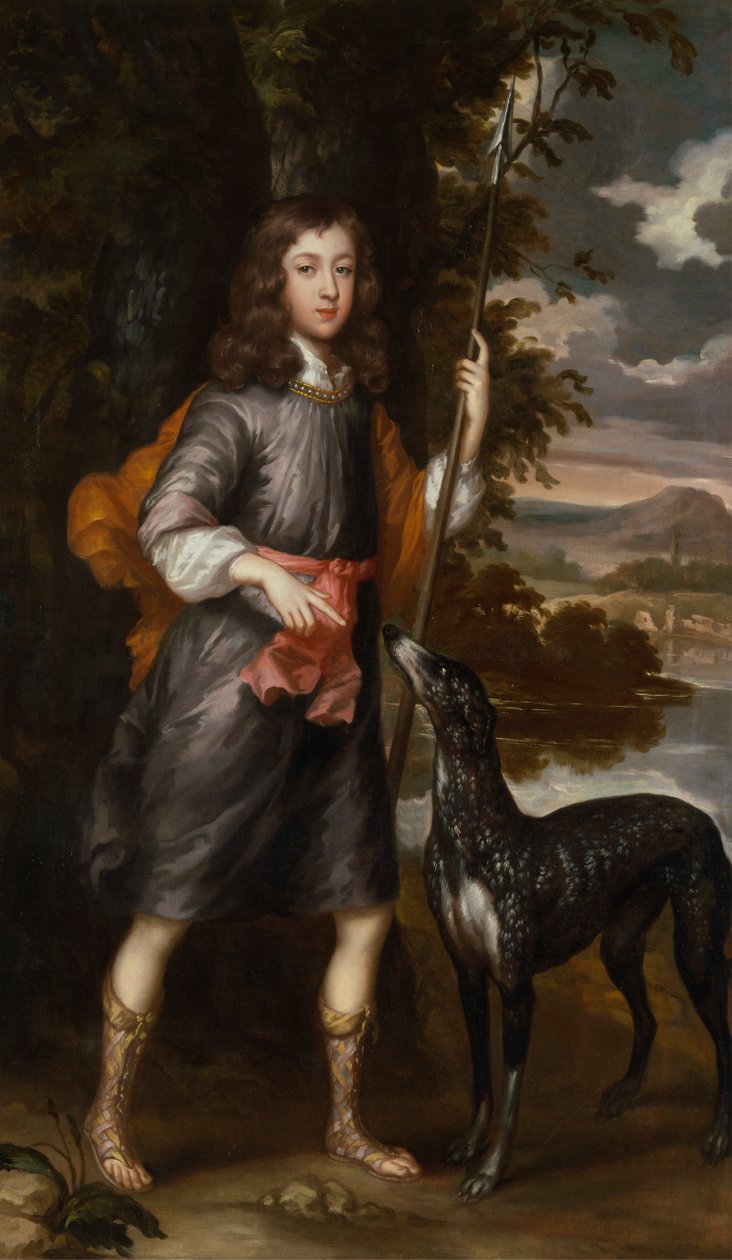 Portret chłopca autorstwa Willem Wissing