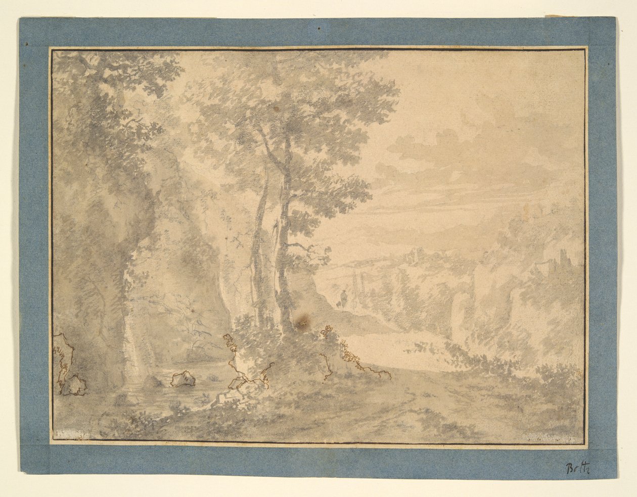 Scena leśna autorstwa Willem de Heusch